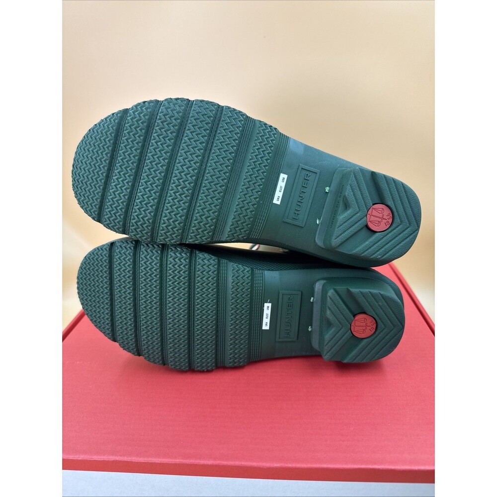 Hunter Original Chelsea Women's Waterproof Ankle Rain Boots, Green Size 6 - Picture 10 of 16